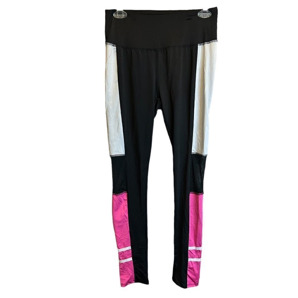 5‎ for $25🔥Rue21 Pink & Black Leggings Juniors Medium